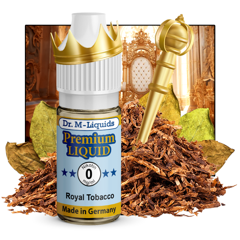 Dr. M - Liquids - Royal Tobacco Premium Liquid