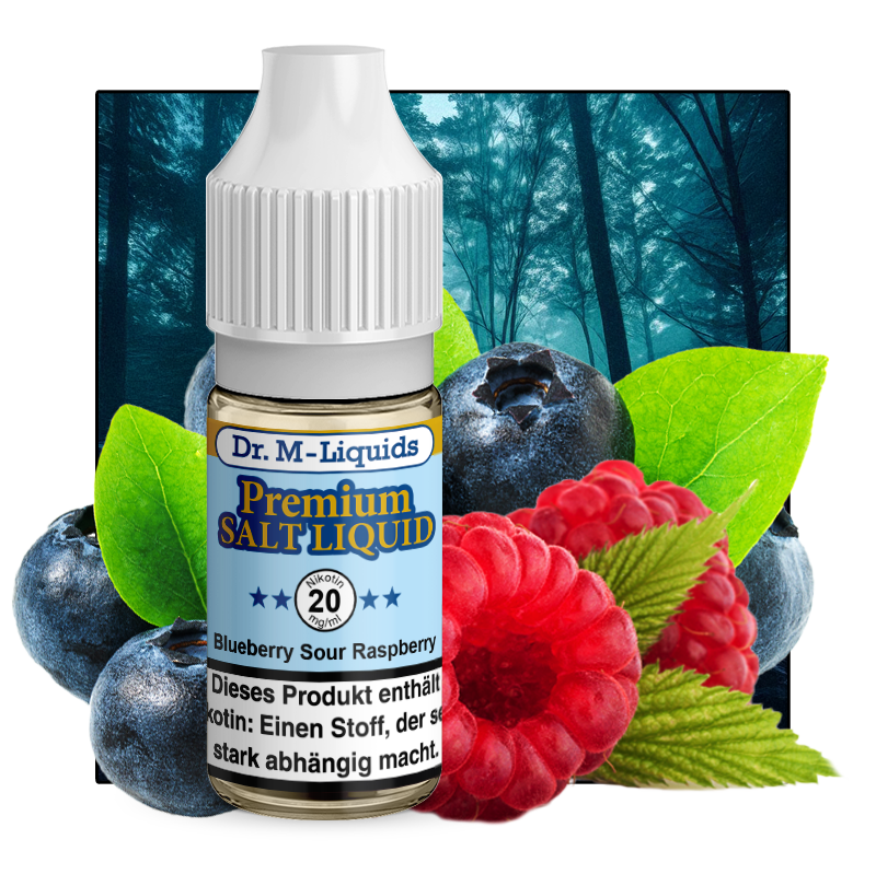 Dr. Multhaupt Blueberry Sour Raspberry Salt Liquid